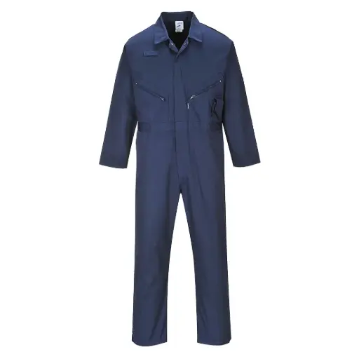 [C813] SRUC Emb Zip Boilersuit